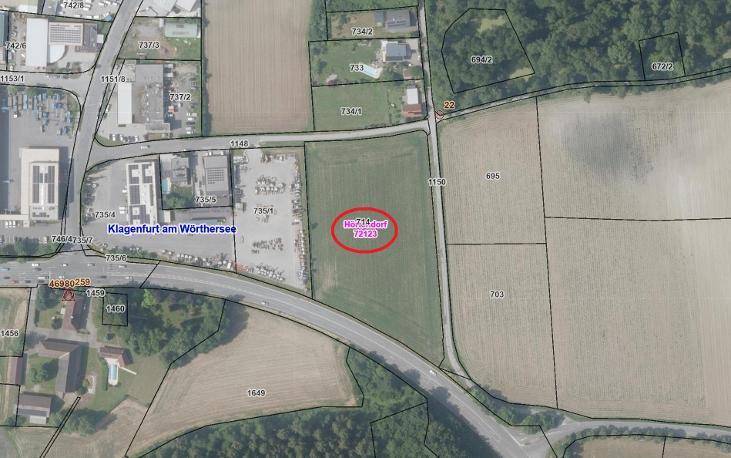 12854 m² Industriegrundstück Klagenfurt Ost - Ansicht 5