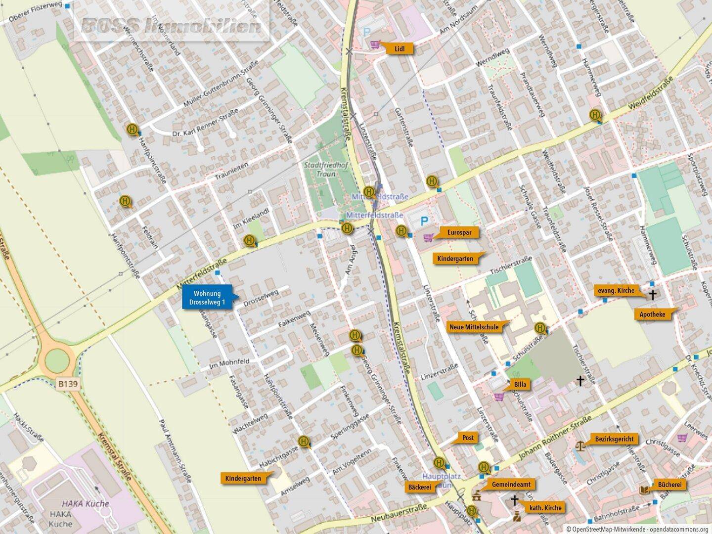 Infrastruktur_Traun_Drosselweg 1