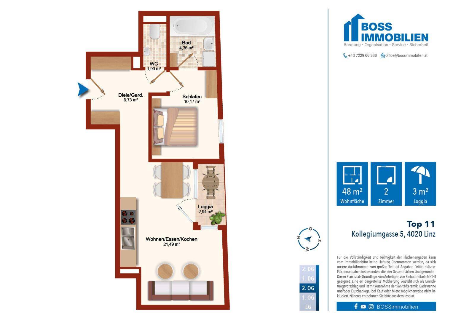 Grundriss Kollegiumgasse 5_Top 11