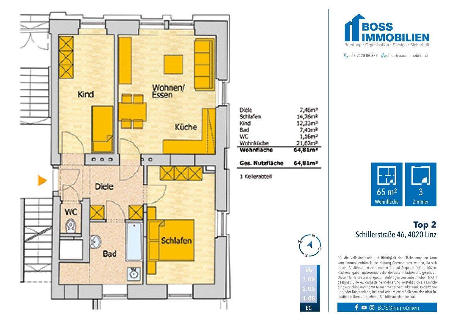 Grundriss_Schillerstraße 46_Top2