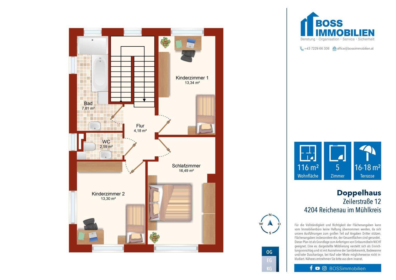 Grundriss Zeilerstraße 12_rechtes Haus_OG