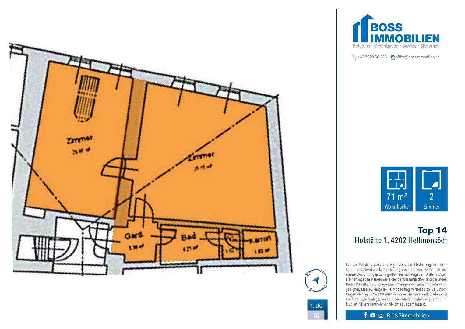 Grundriss Hofstätte 1 Top14