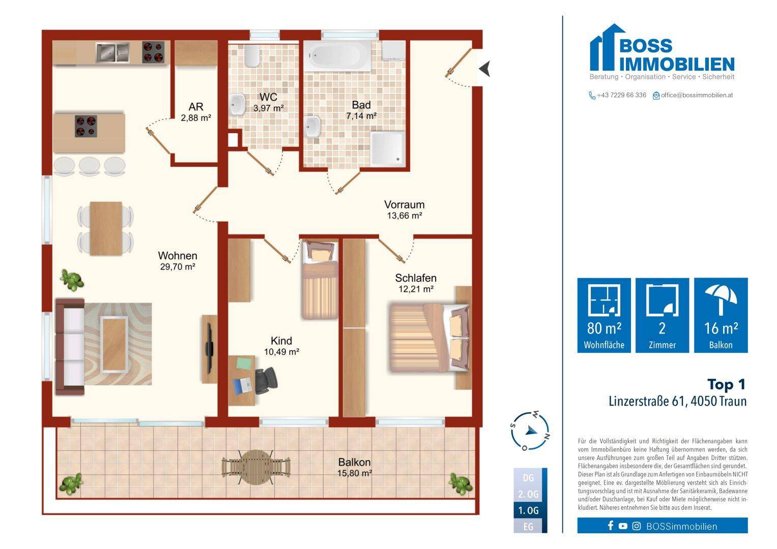 Grundriss Linzerstraße 61_Top1