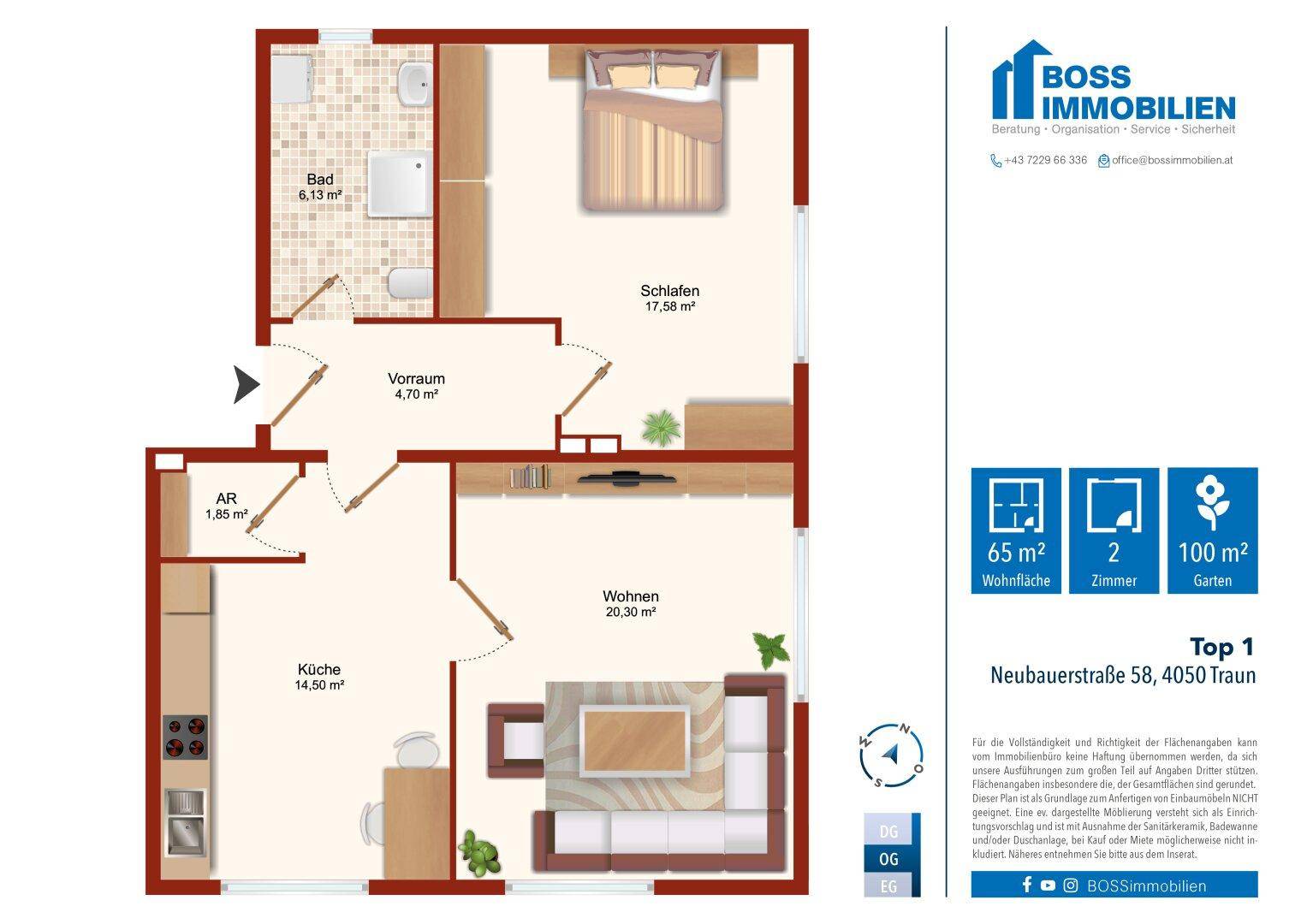 Grundriss_Neubauerstraße 58_Top 1