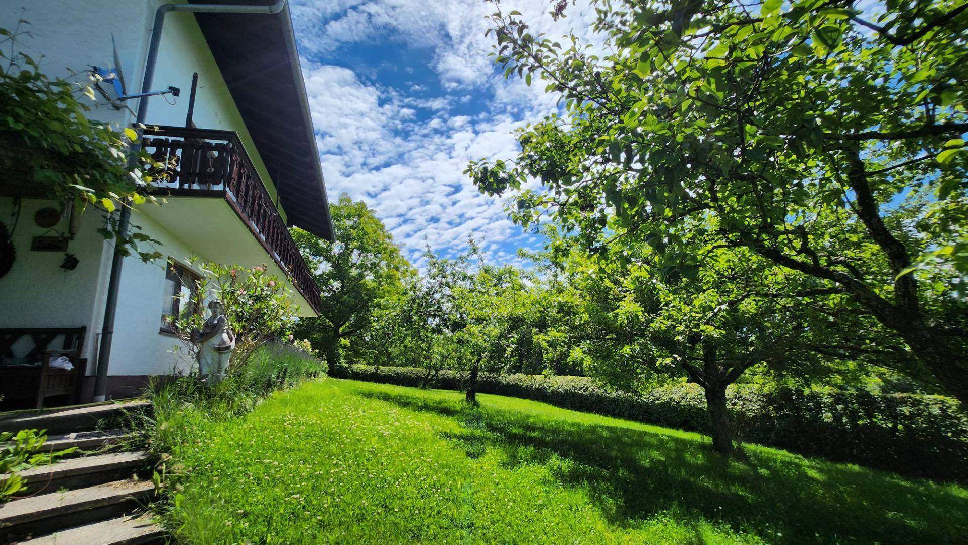 Südansicht mit Balkon