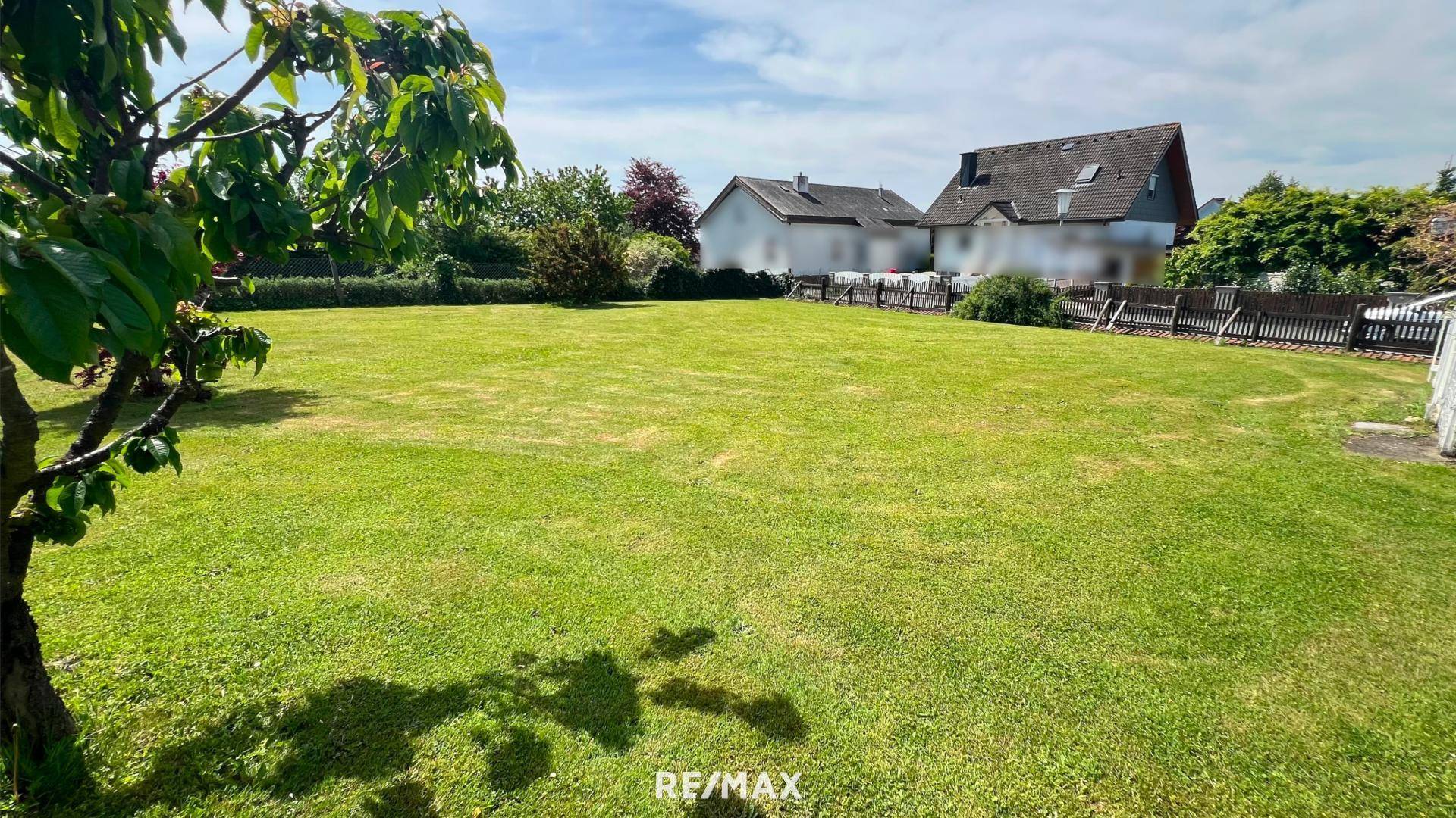 Blick zum Gartenbereich vor dem Haus