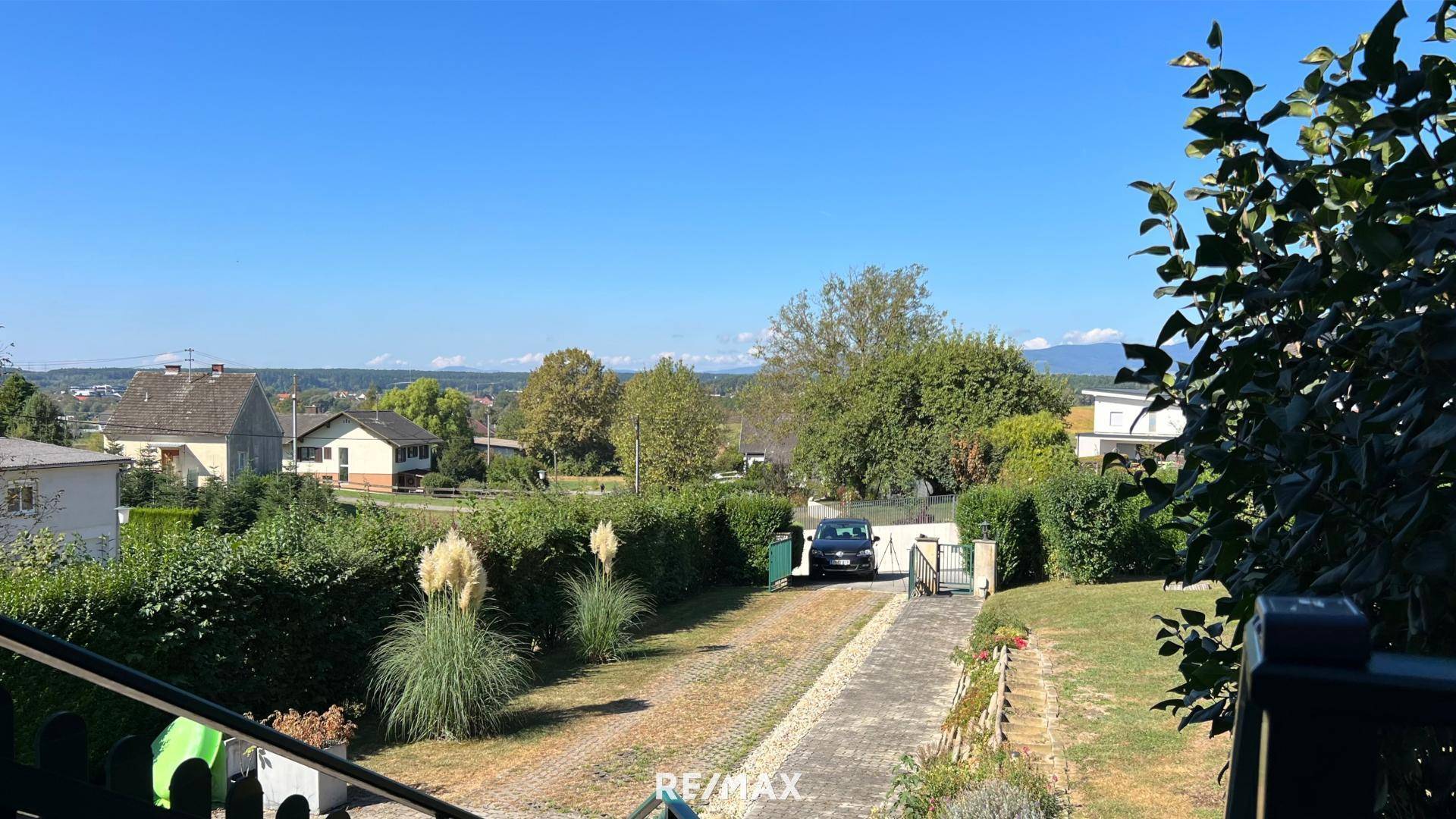 Ausblick vom Eingangsbereich