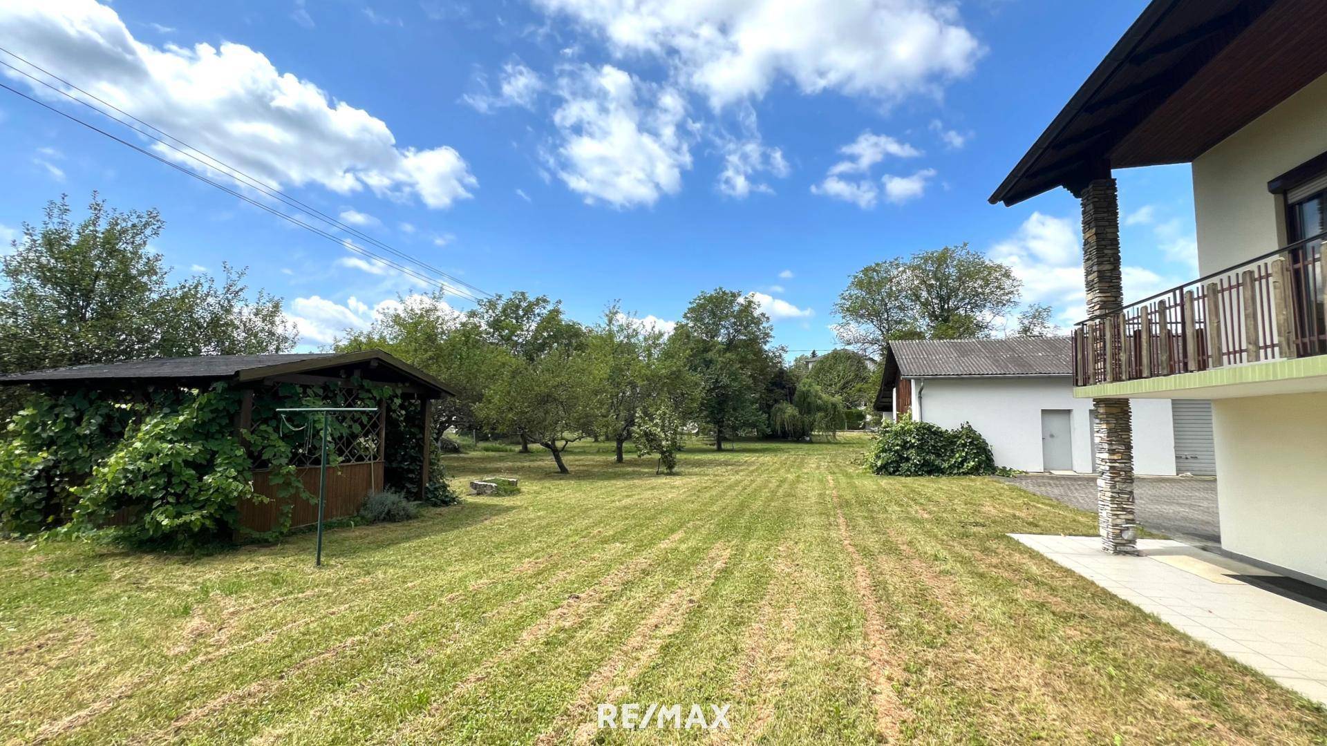 Blick Richtung Garten