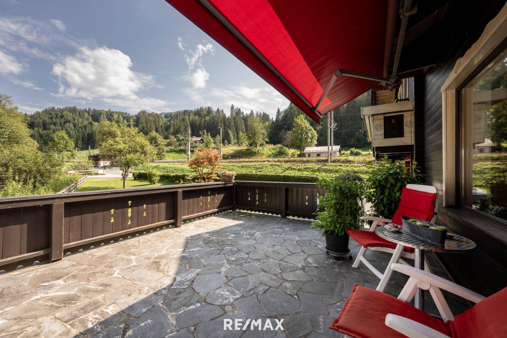 Terrasse Ansicht nach vorne