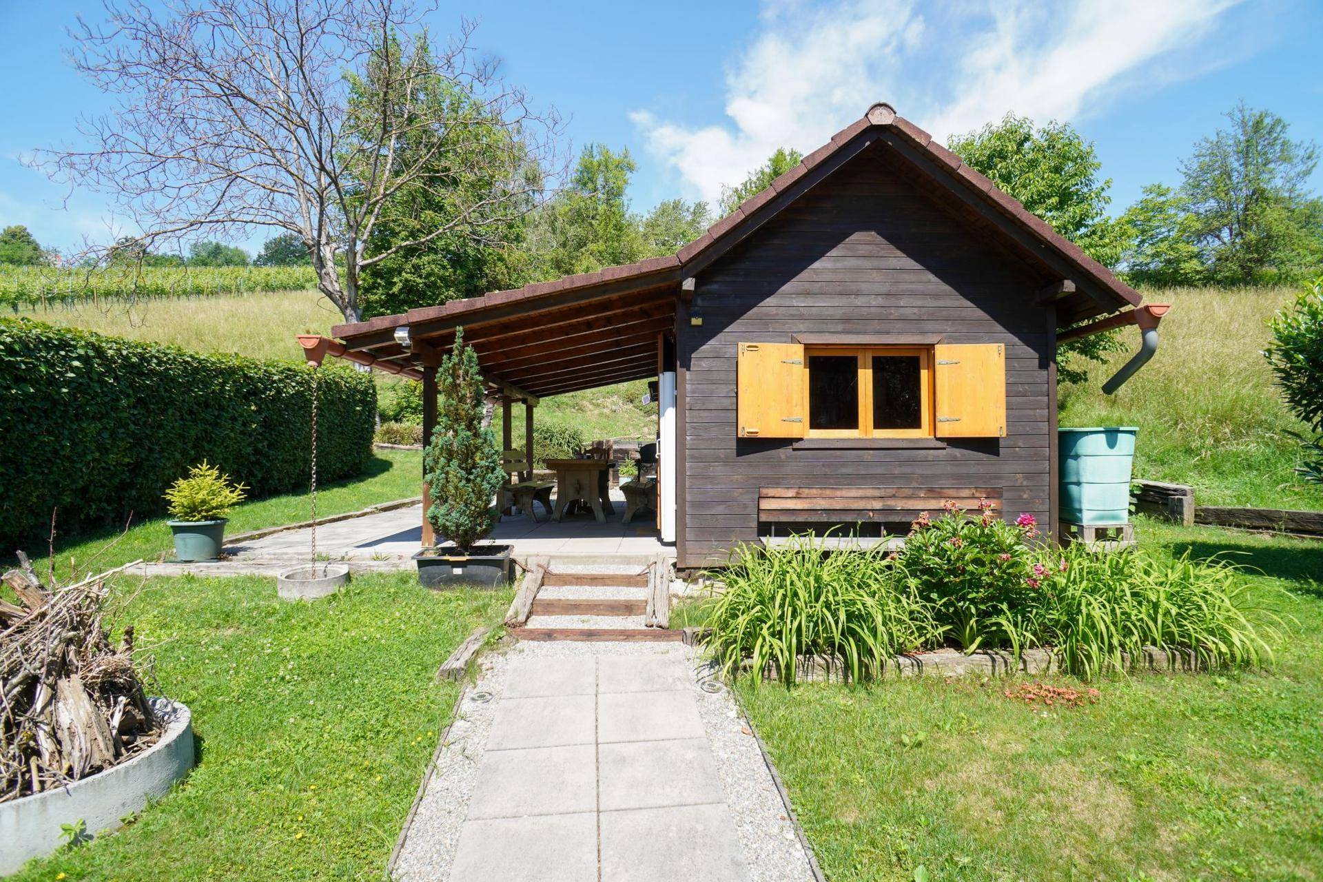 Idyllisches Freilandgrundstück mit Wochenendhäuschen - Ansicht 3