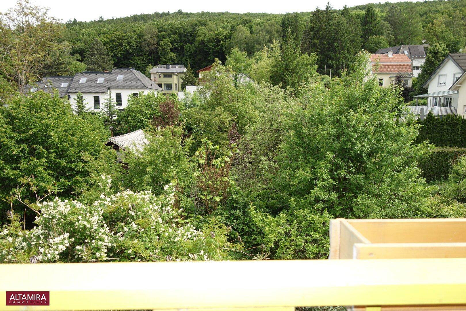 Aussicht vom Balkon