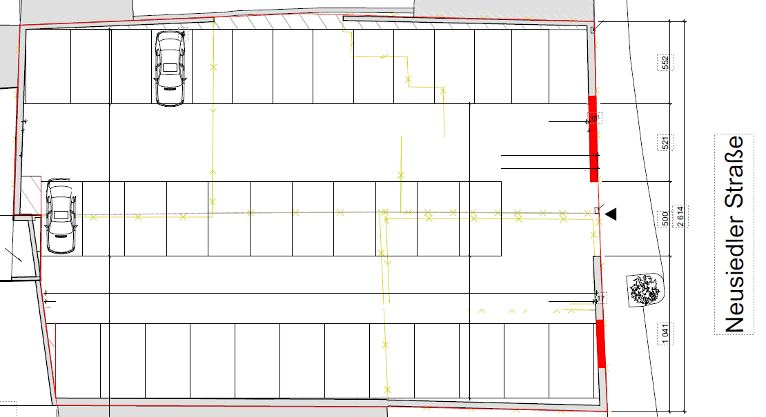 Plan Parkplätze