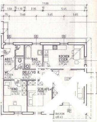 Grundrissplan