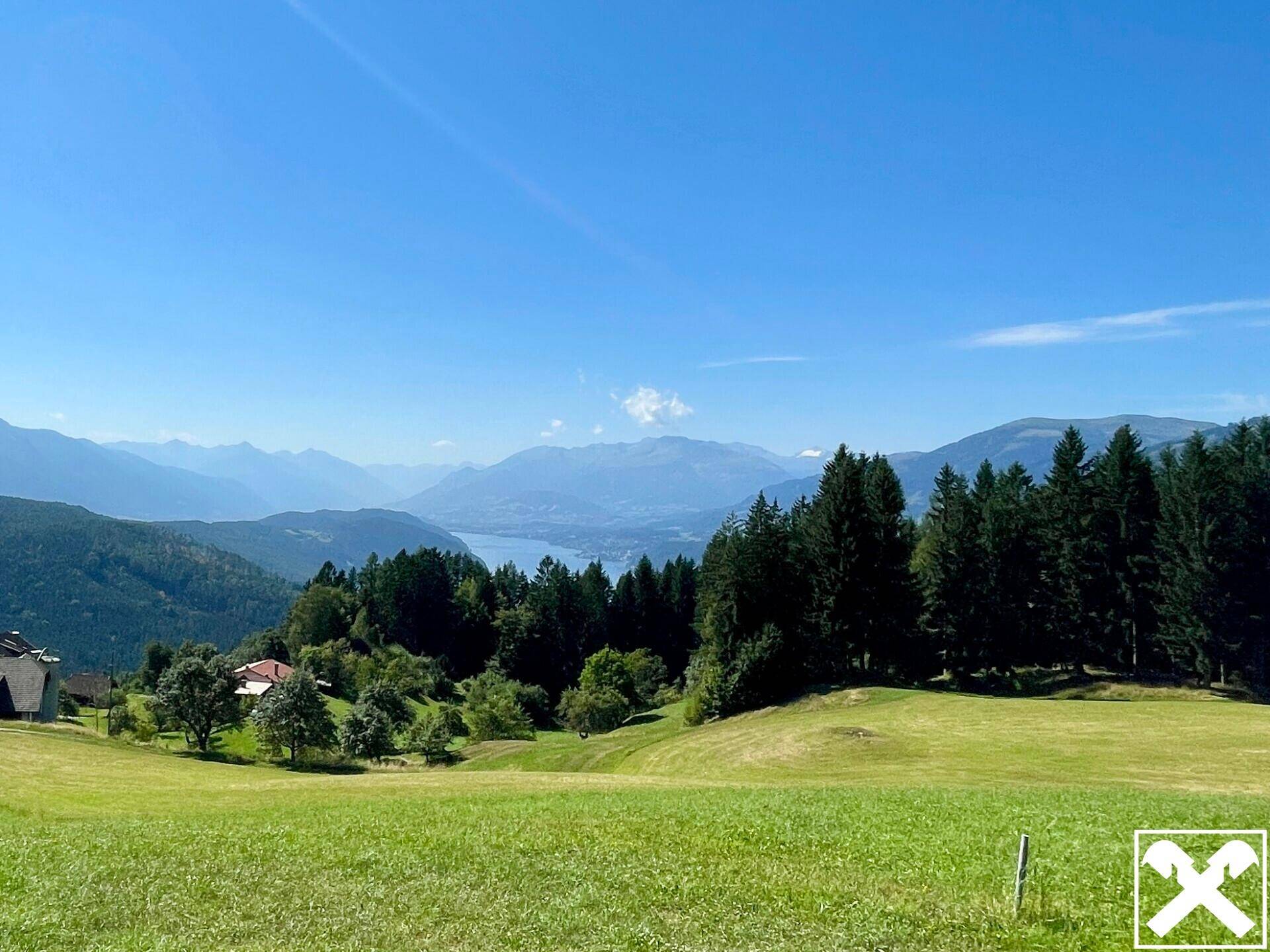 Herrlichste Aussicht garantiert, ob auf den See,