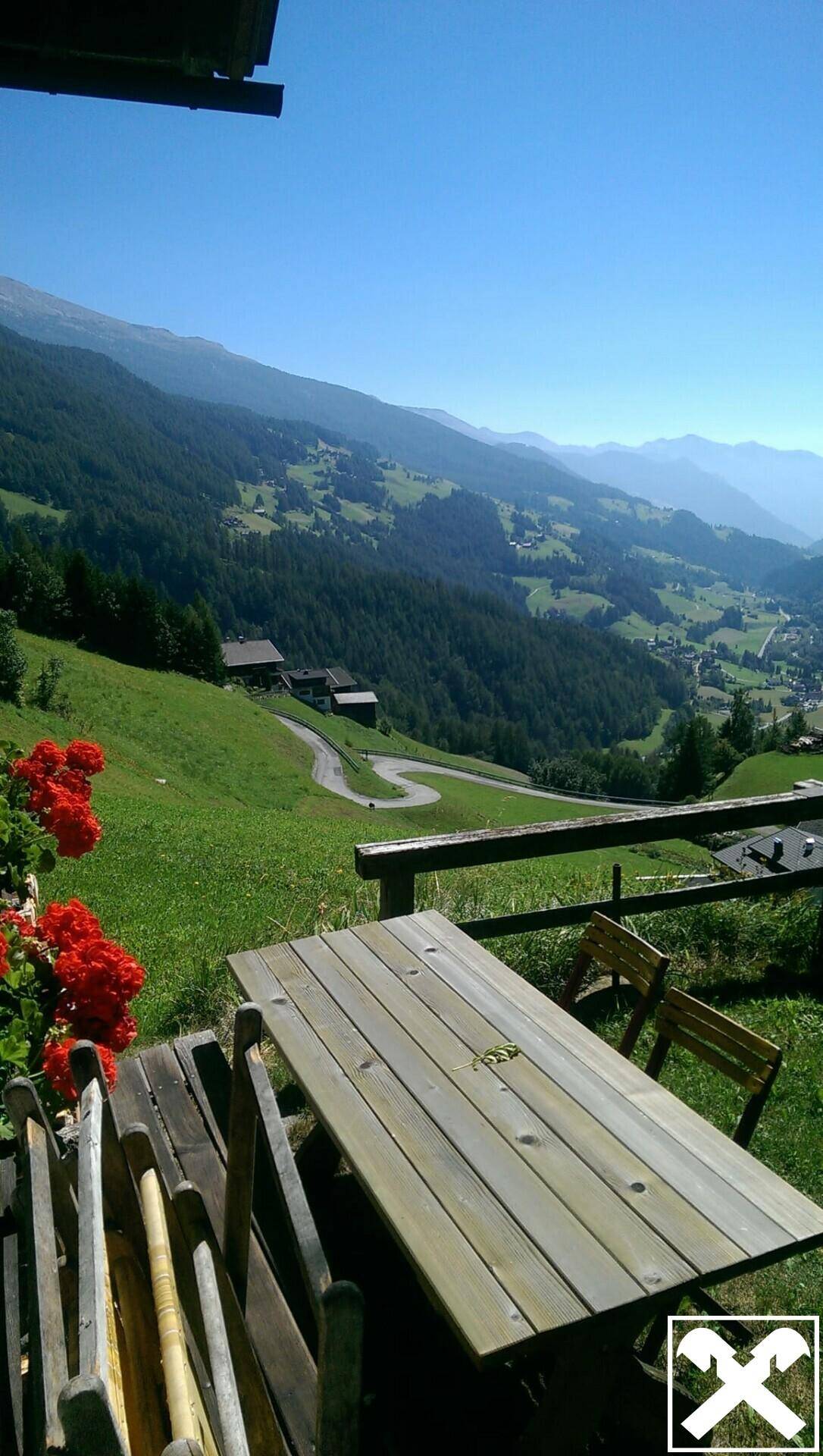 Ausblick von der Terrasse