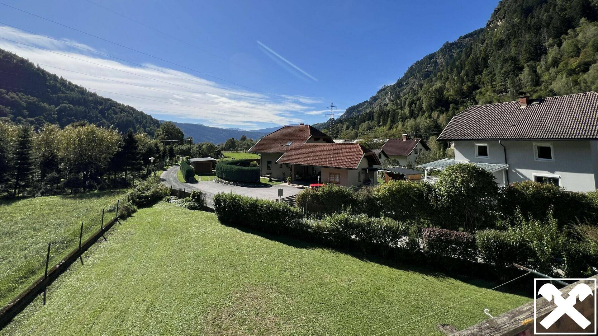 Ortsrandlage Blick Richtung Döbriach