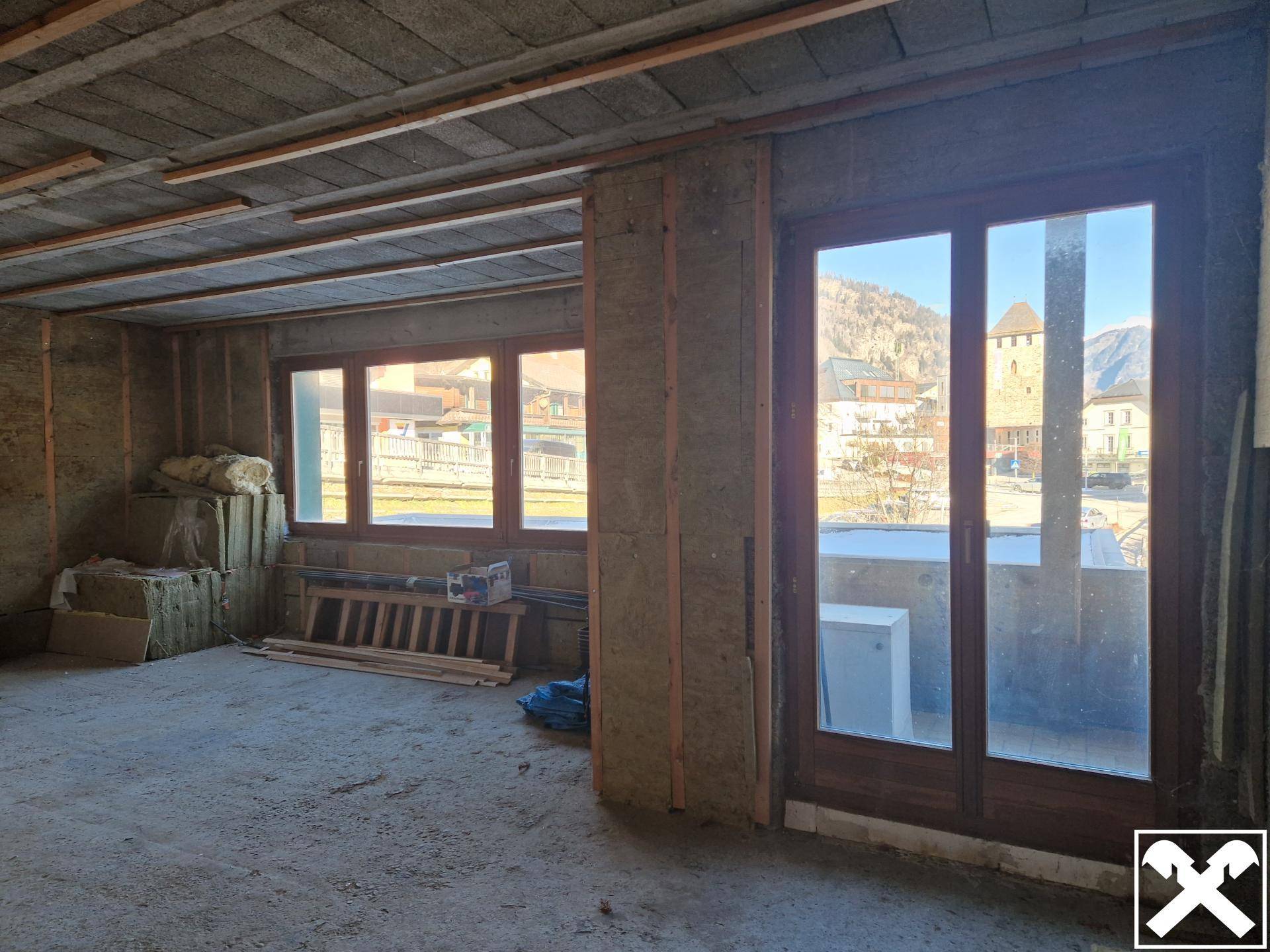 Wohnung Top 1 im 1. OG im Rohbau-Zustand