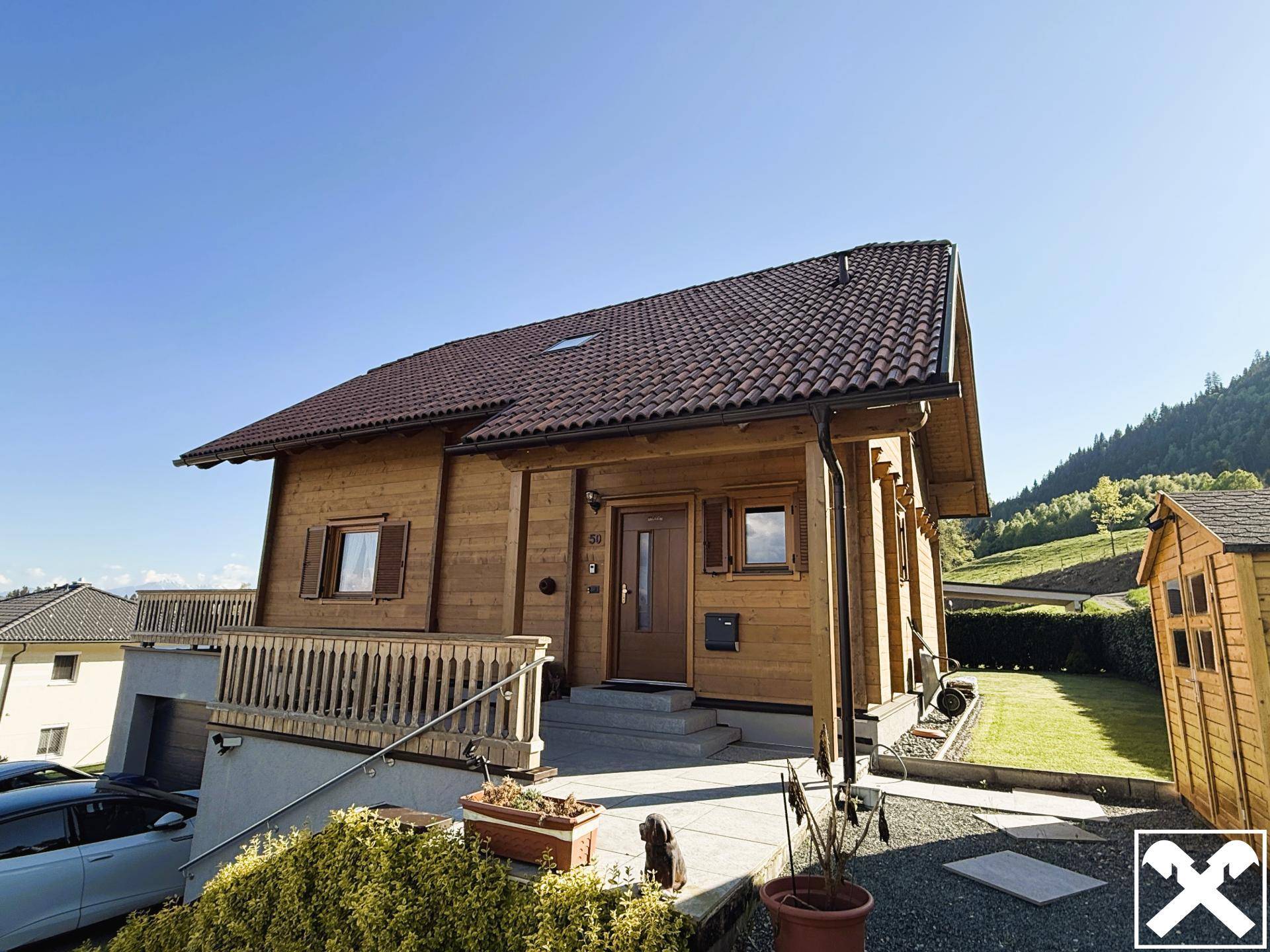 Charmantes Holzhaus in herrlicher Aussichtslage - Ansicht 3