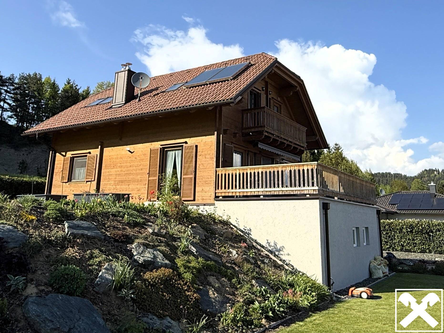 Charmantes Holzhaus in herrlicher Aussichtslage - Ansicht 5