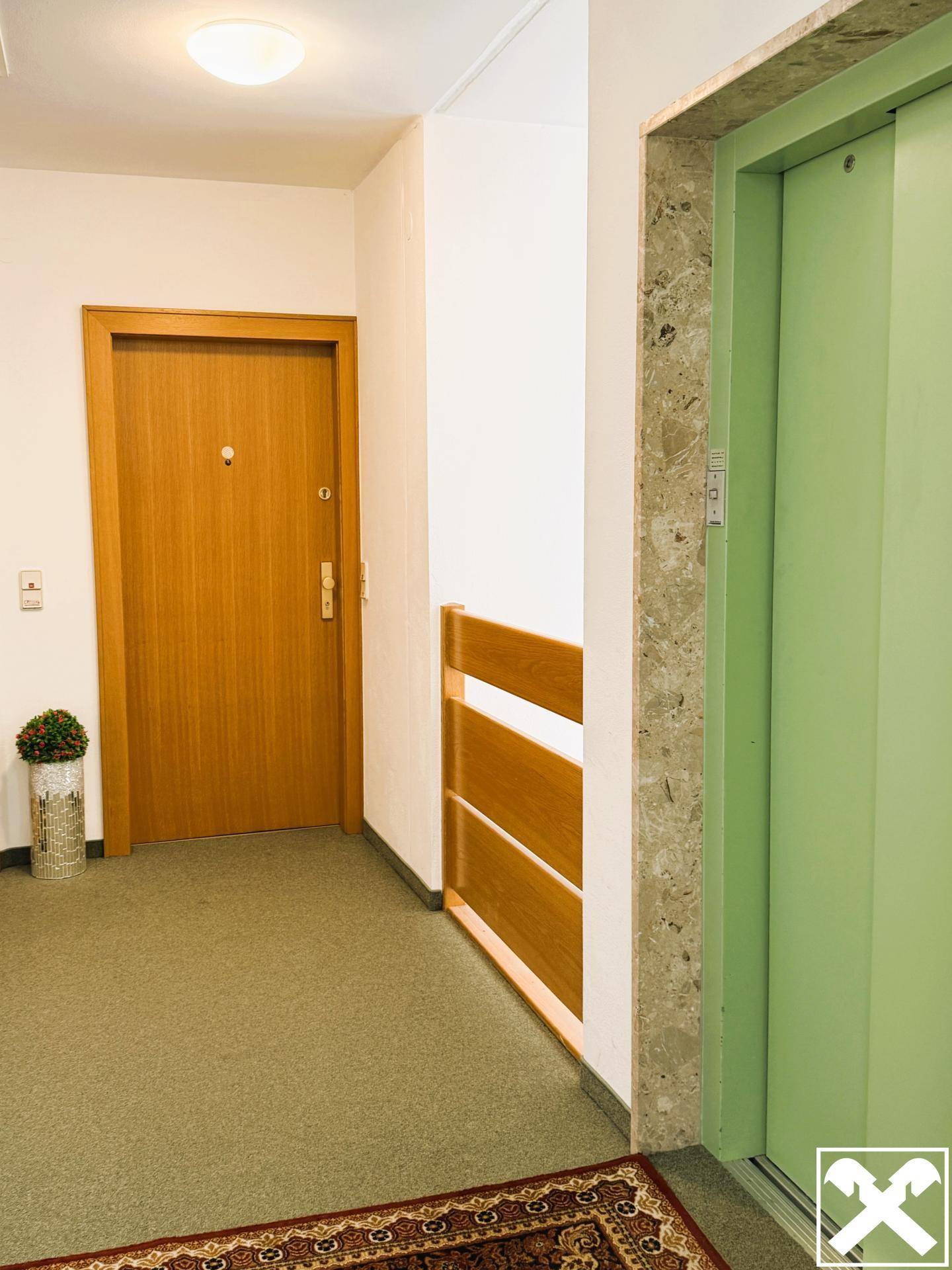 .. aber auch ein Lift ist gegeben