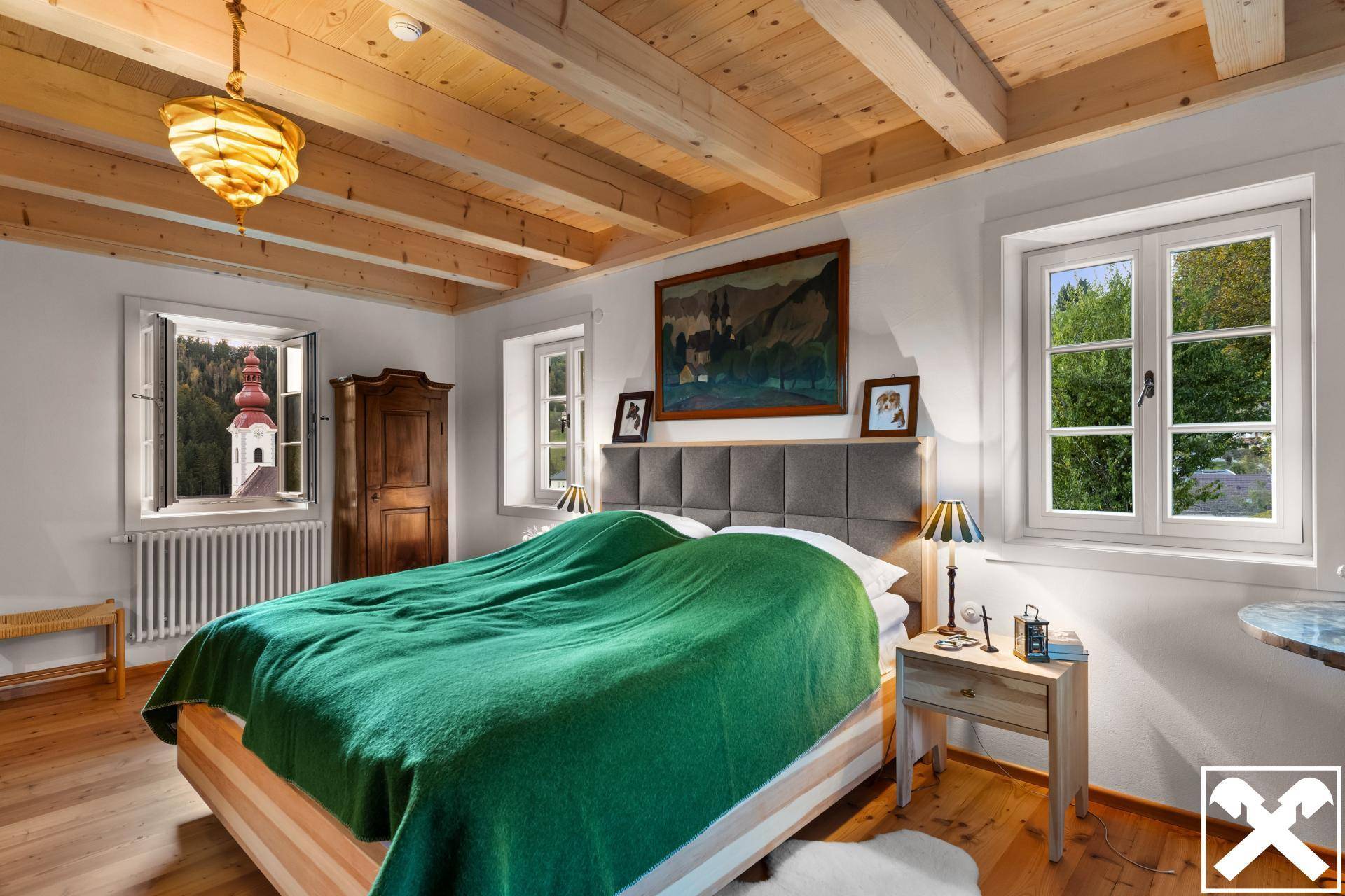 Schlafzimmer im OG südwestlich