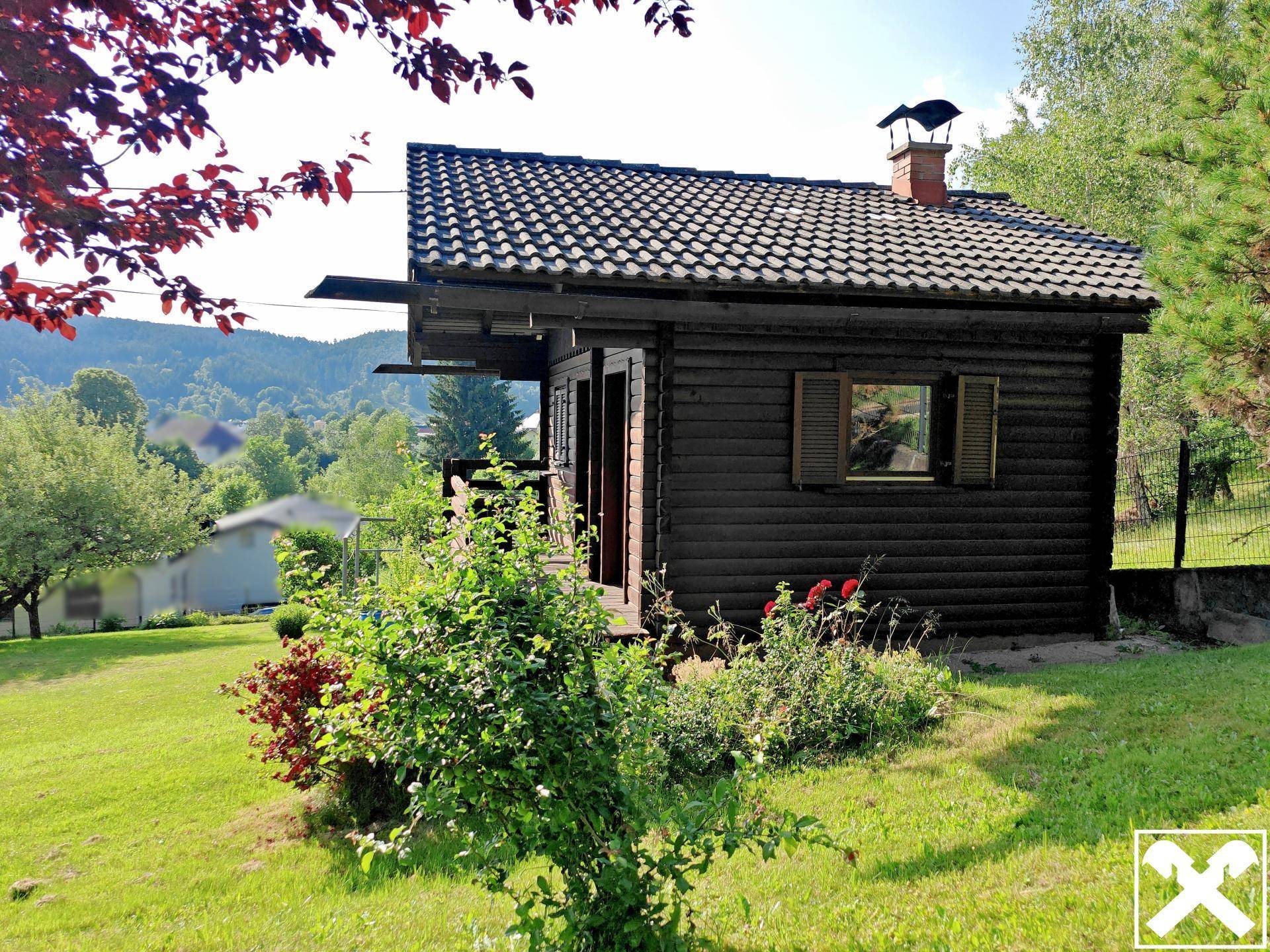 Außenansicht Gartenhaus