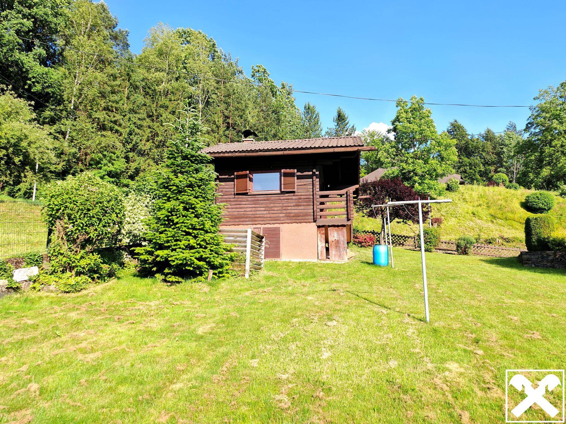 Außenansicht Gartenhaus