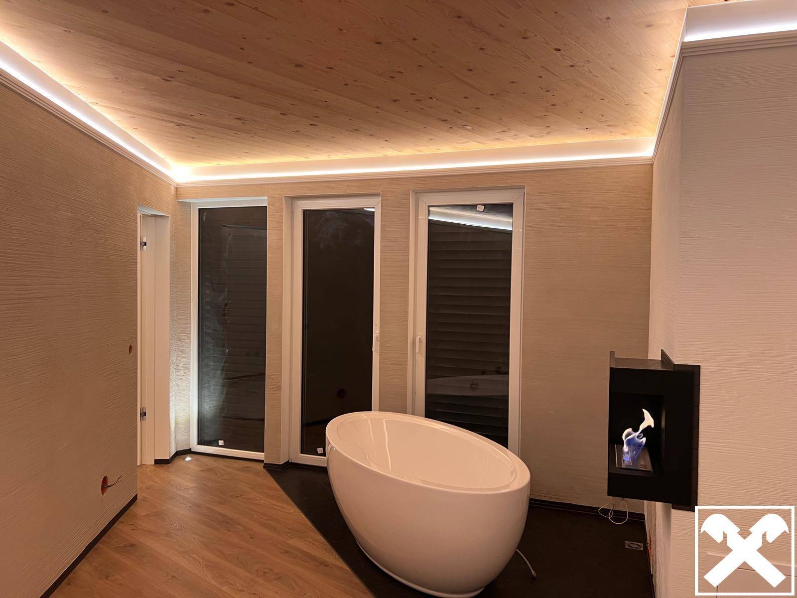 Badewanne im Schlafzimmer, Wohnung 2