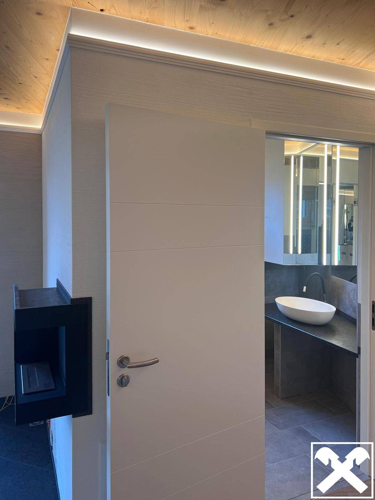 Verbindung Schlafzimmer - Badezimmer, Wohnung 2