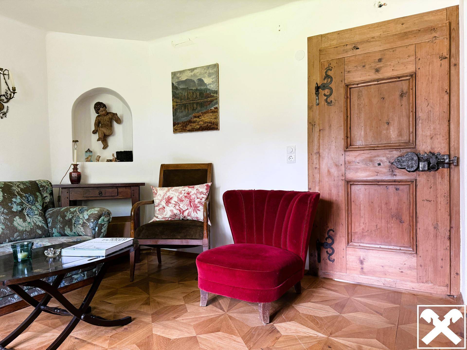 Wohnzimmer im Erdgeschoss