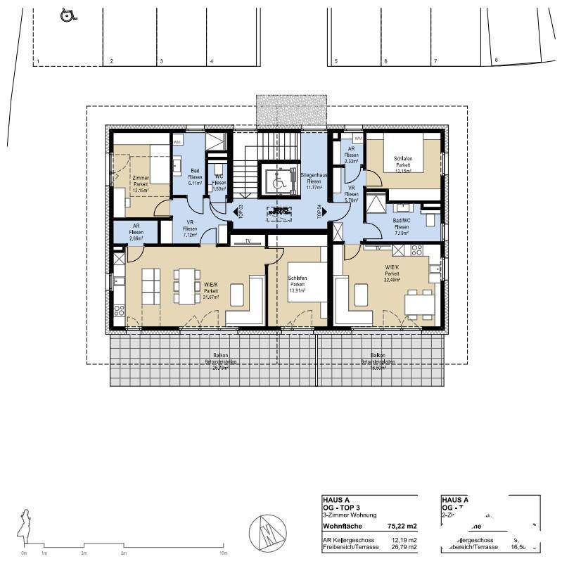 OG Übersicht Haus A
