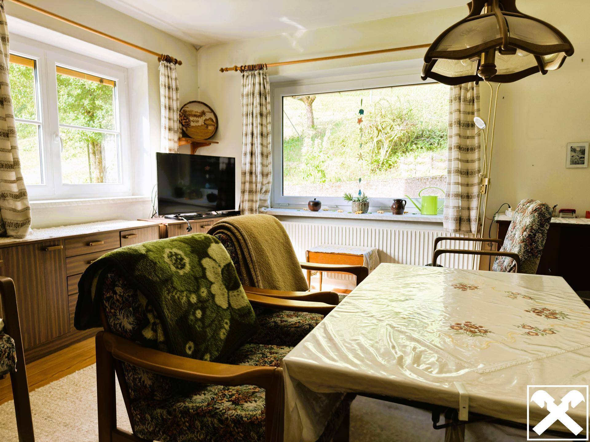 Wohnzimmer im EG