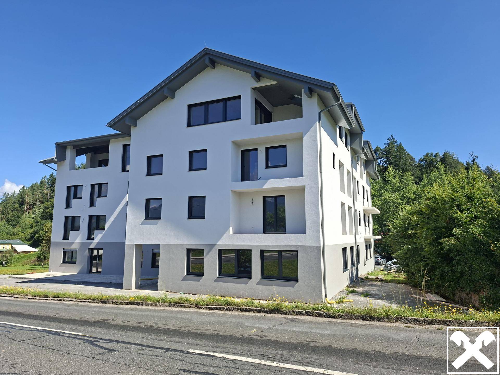derzeitiger Baufortschritt Außen