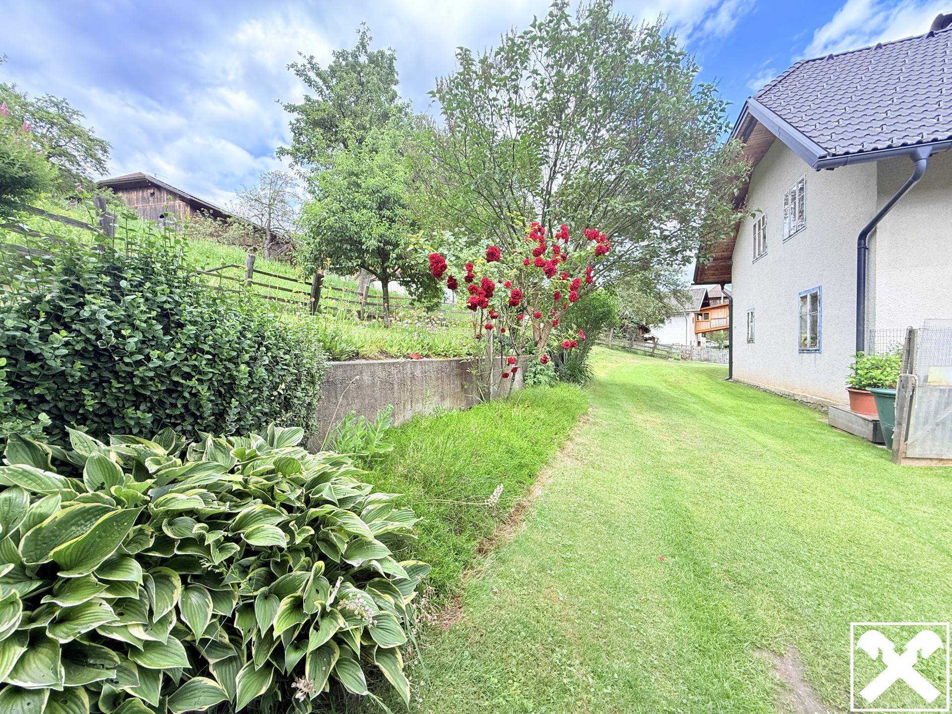 Garten Nordseitig