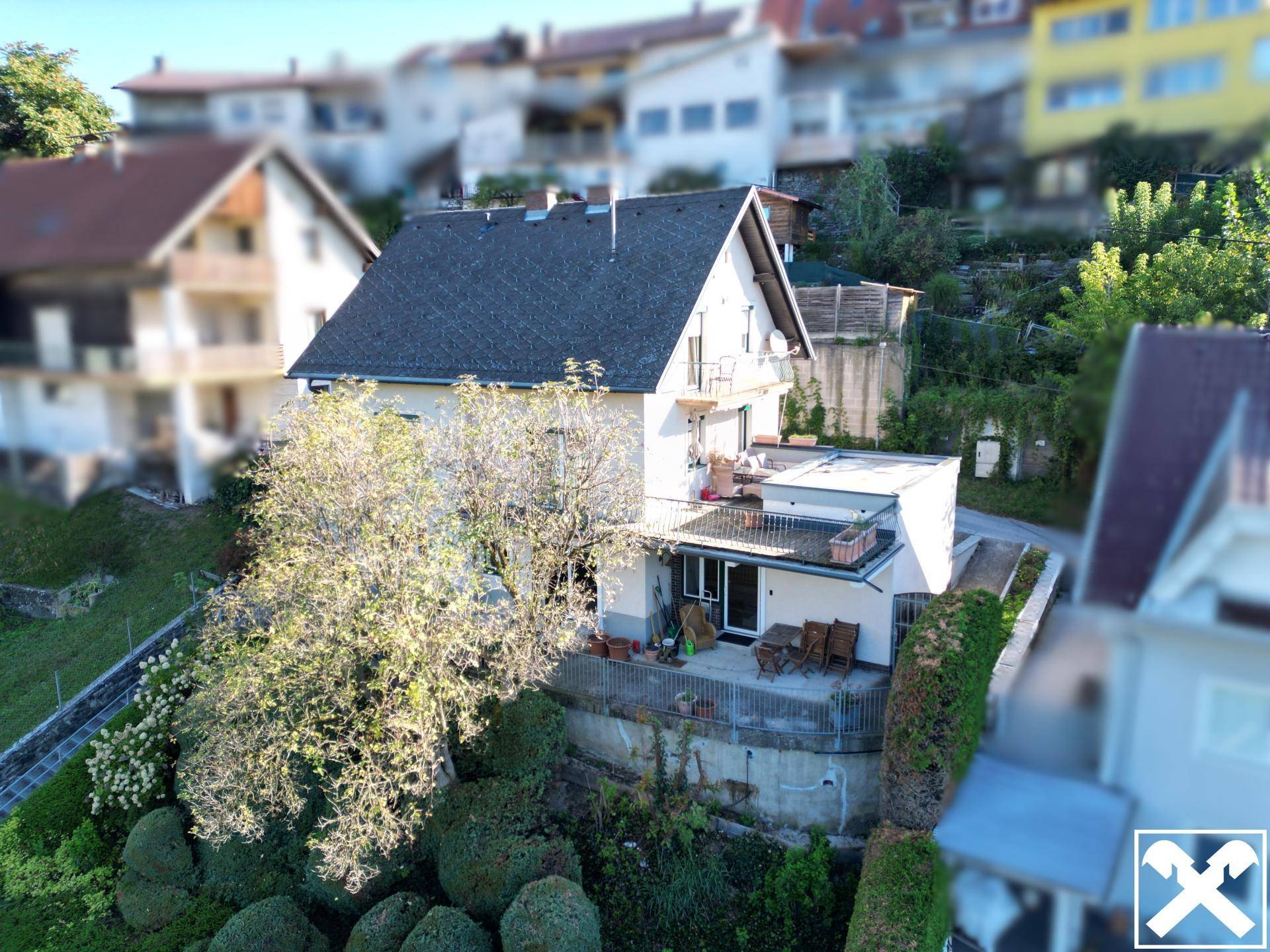 Außenansicht Wohnhaus