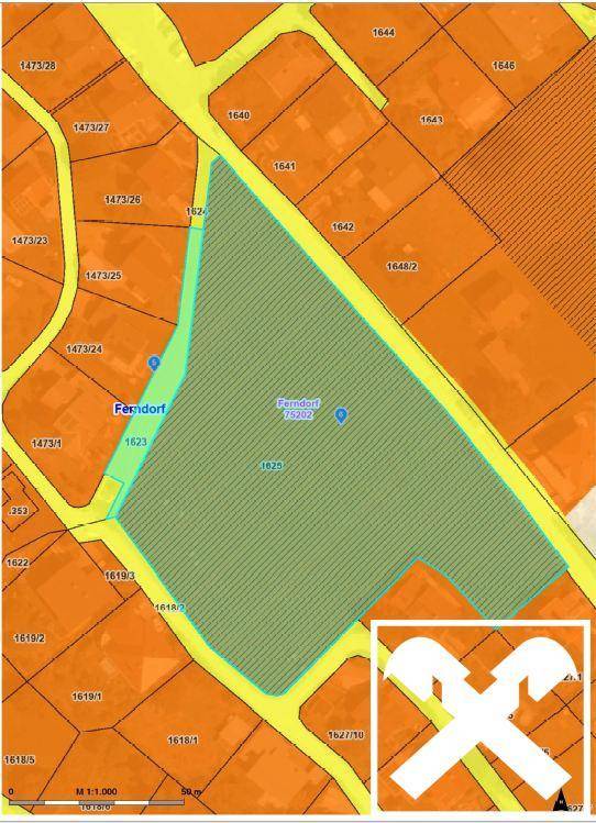 Widmung Bauland Aufschließungsgebiet & Verkehrsfläche
