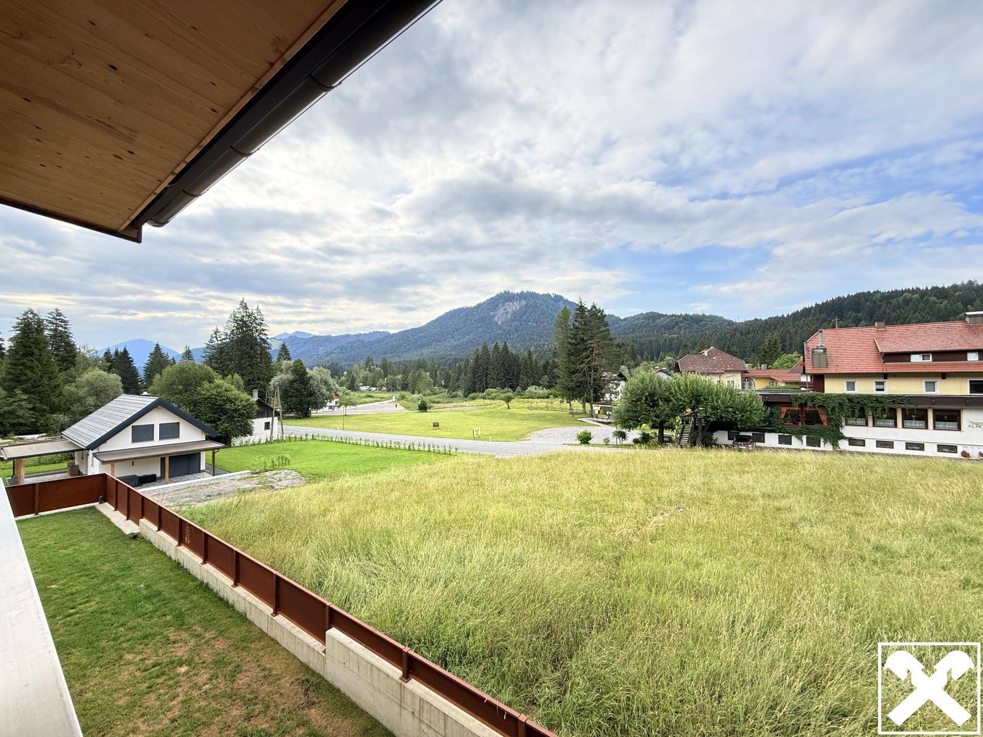 Ausblick Balkon