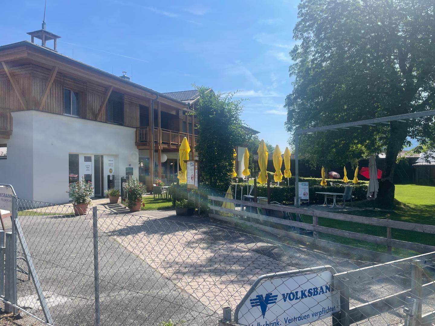 Eingang Strandbad