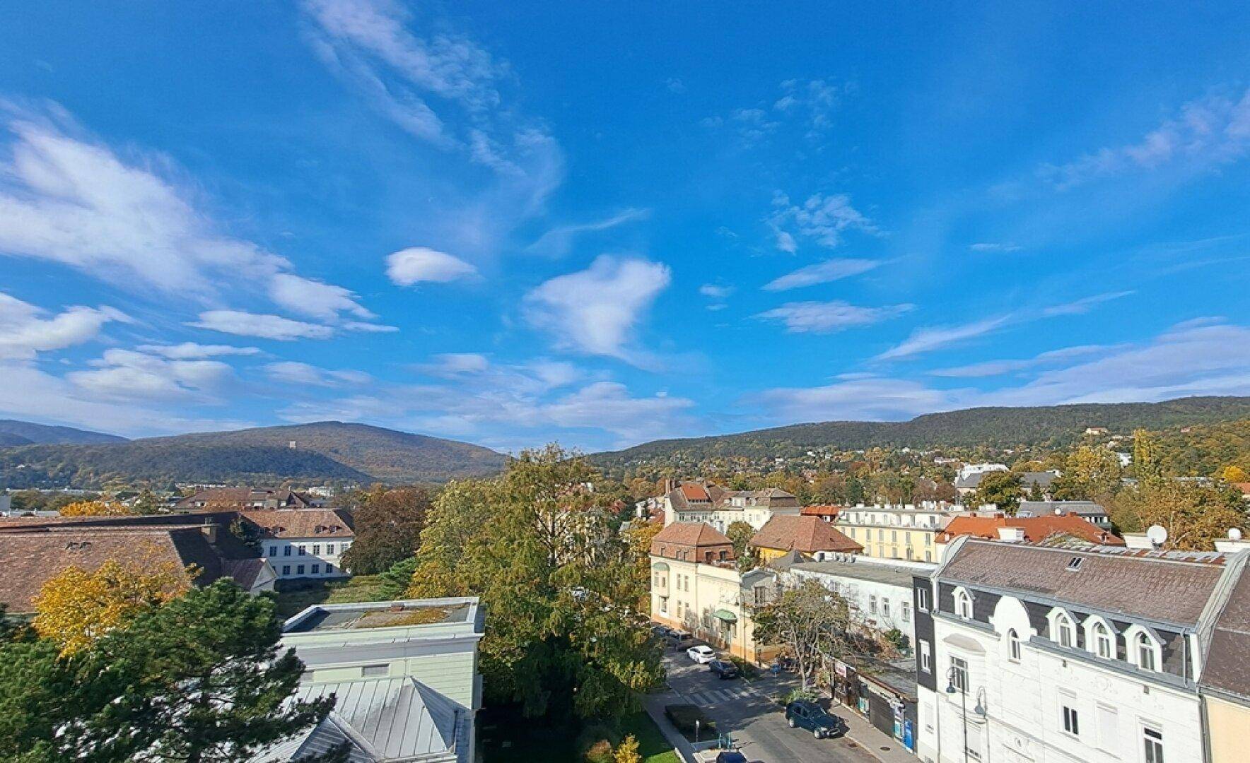 Blick aus dem Schlafzimmer