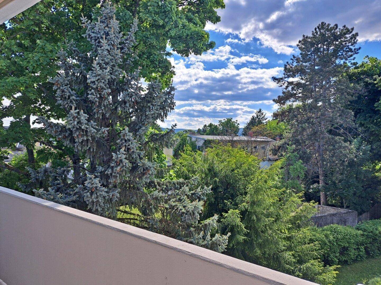Ausblick von Loggia