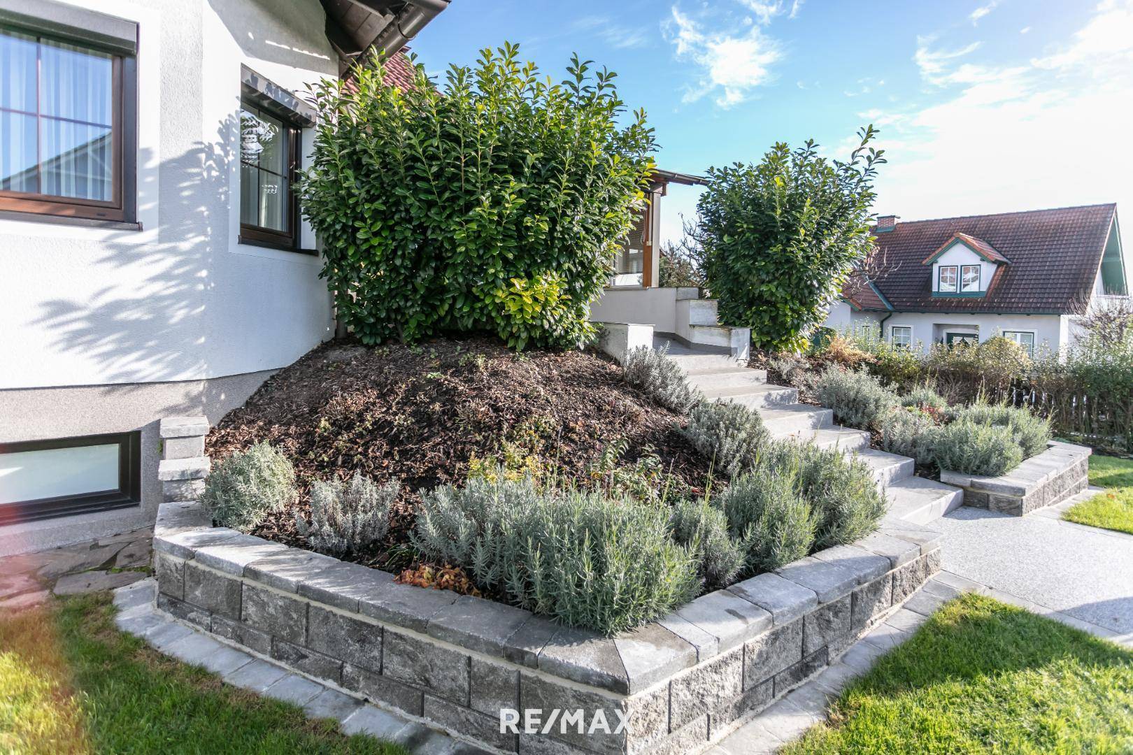 Terrassenaufgang