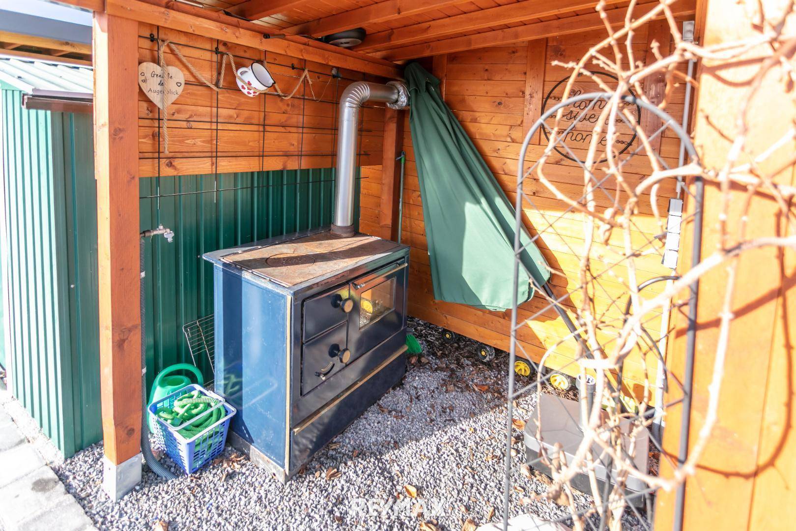 Outdoor Holzofen