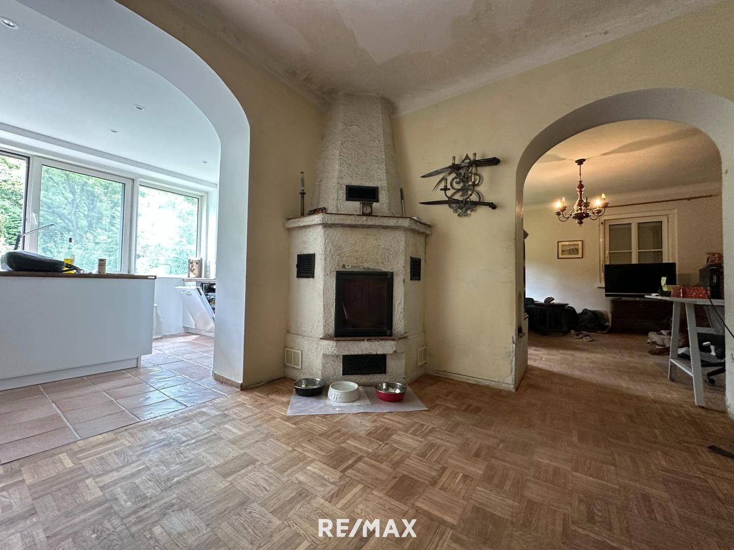 Blick Wohnzimmer & Zimmer 2