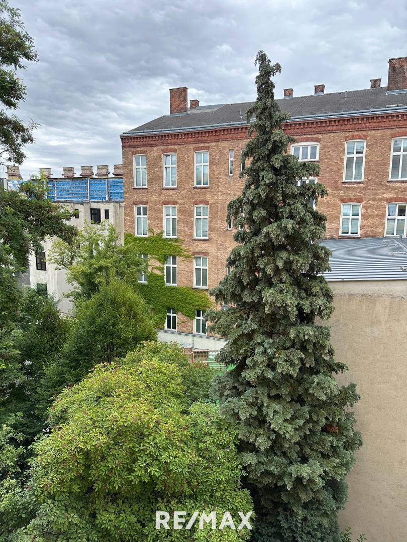 Ausblick in den Hof