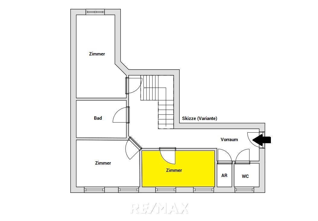 Skizze_Sandwirtgasse_1. DG (Variante)