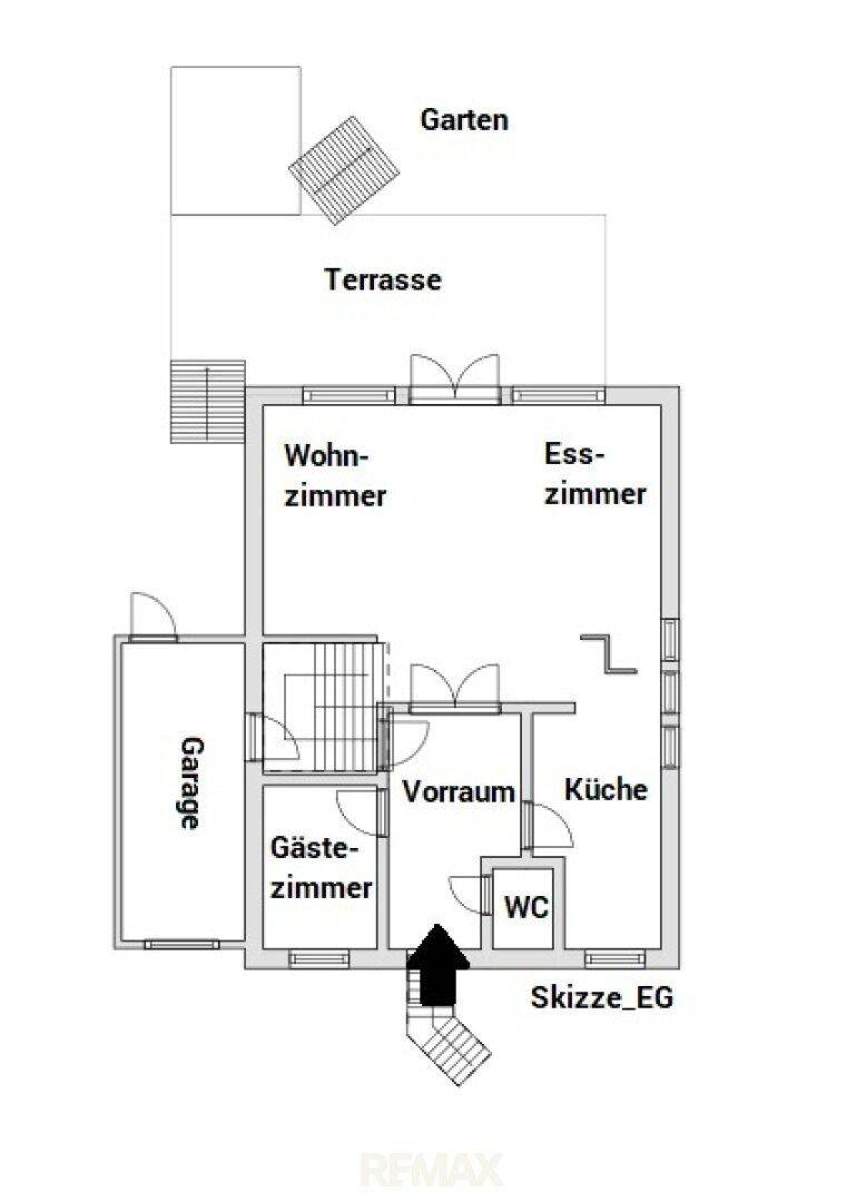Skizze_EG Einfamilienhaus