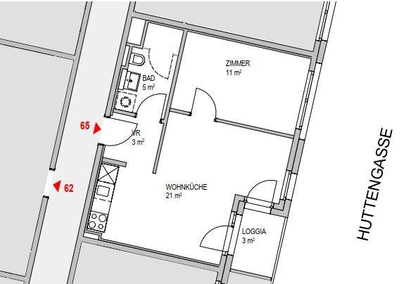 Plan_1160,Hutteng 39-41_Top 2_65