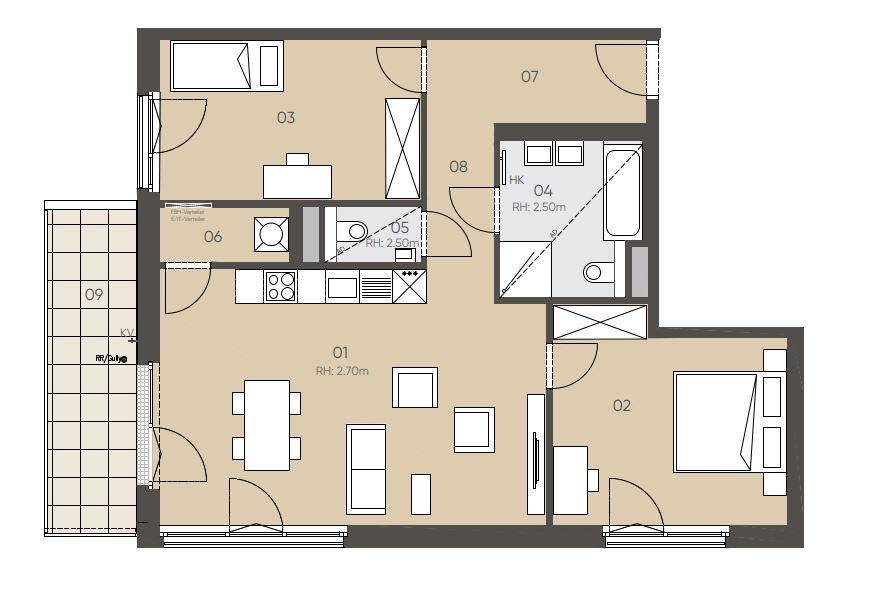 Plan, 1090, Nordbergs 9_1_Riegel_TOP 32