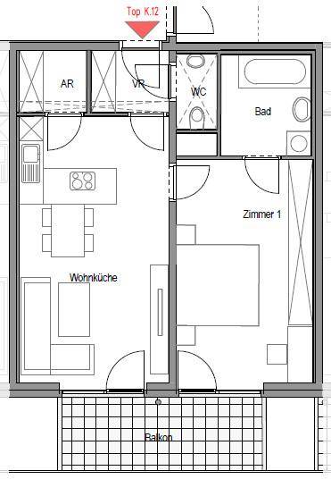 Grundriss Top K.12