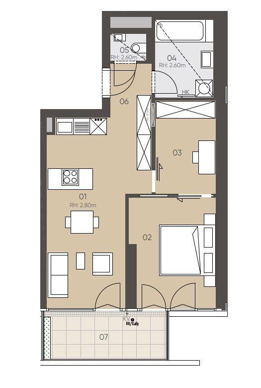 Plan, 1090, Nordbergs 7_2_Turm_TOP 17